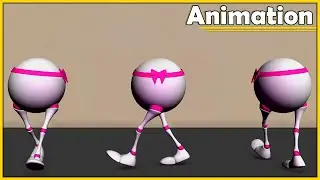 Walk Animation in Autodesk Maya 2017