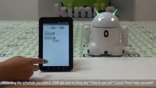 Kid's Schedule Manager, KIMI  Robot from ROBOWARE
