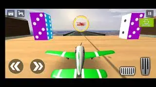 Plane Stunt Racing Plane Games || impossible Stunt Game || Android Gameplay 2022