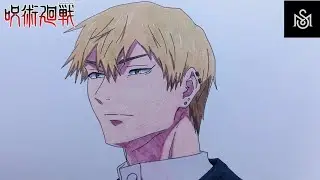 How to draw Naoya Zenin easily!!!/ Jjk Season 3