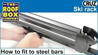 Cruz Ski Rack - How to fit on steel bars