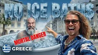 🇬🇷 THESSALONIKI GREECE VLOG: Ice Bath = SELF-HATE? Very Risky Practice