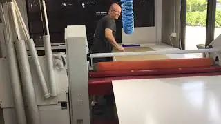 Mounting a photo to acrylic