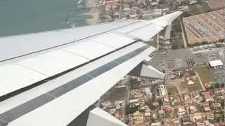 Horror FLIGHT CORRECTION after takeoff from Rome Airport to Vienna in June 2012