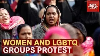 Women And LGBTQ Groups Protest Against Citizenship Act In Delhi | Watch