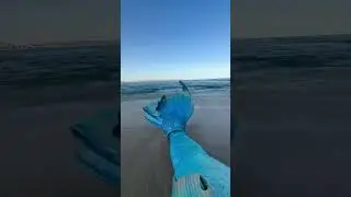 Mermaid tail flip asmr #beach #mermaid #mermaidlove #ocean  #mermaidlife #mermaidtail