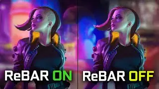 NVIDIA RESIZABLE BAR ON Vs OFF | RTX 3060 | Test In 5 Games| 1080P | Is There Any Difference ?