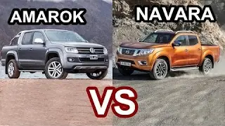 2016 VW Amarok Ultimate Vs 2016 Nissan Navara NP300 - DESIGN!- New 2017