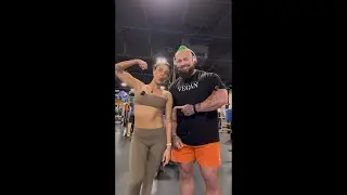 Largest Vegan Bodybuilder and Vegan Bikini competitor Delts & Arms