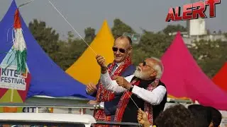 Indian PM Modi And Germany's Merz Mark 25 Years Of India-Germany Ties At Sabarmati Kite Festival