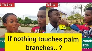 CAMPUS STREET QUIZ: If Nothing touches Palm branches..❓| Campus Funny videos 🤣