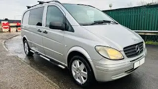 MERCEDES VITO 115 CDI COMPACT CREWVAN AUTOMATIC 59 REG
