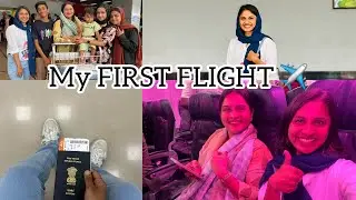 My first flight 🤩✈️ Dubai | travel vlog | Misva Angel | Travelogue