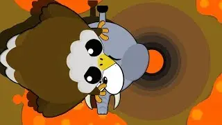Mope.io EAGLE TRAPPING ANIMALS IN LAVA!! ULTIMATE EAGLE LAVA TROLL (Mope Funny Trolling Moments)
