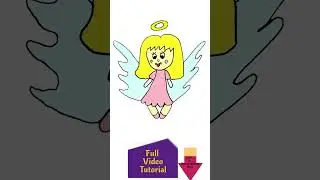 CUTEST Way to Draw Angel😇