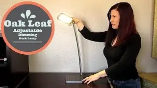 Oak Leaf Adjustable Dimming Desk Lamp Review