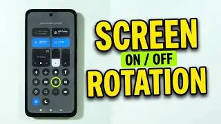 Redmi 15: How to Turn ON/OFF Auto Screen Rotation (Screen Orientation)