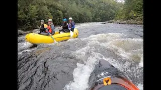 Hudson River Gorge NY Series Part 3 - Hudson River Whitewater Kayak Breakdown - 3.9 feet