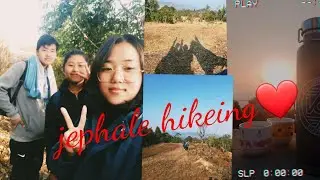 Hike to get one with nature #jephaleviewtower #khajum pariwar vlog❤️😊