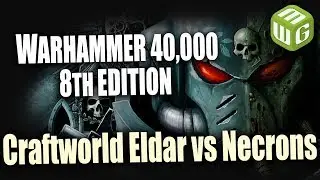 Craftworld Eldar vs Necrons Wahammer 40k Battle Report Ep 51