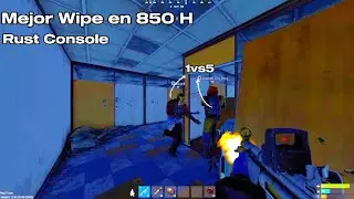 Así Gané este 1vs5 En Launch en mi mejor Wipe Hasta la Fecha - Rust Console