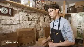 Würchwitzer Milbenkäse: Was ist eine Holunderbirne?! ZDF Drehscheibe die Milbenkäse-Manufaktur