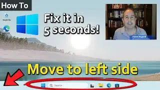 How to Move Windows 11 Start Menu to Left Side (Taskbar icons too!)