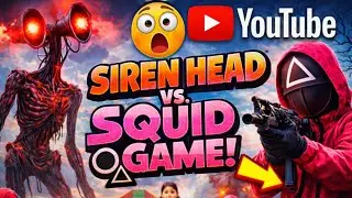 SIREN HEAD IN SQUID GAME RED LIGHT GREEN LIGHT DON'T SHAKE 🛑LIVE STREAM WITH DKYTGAMING78