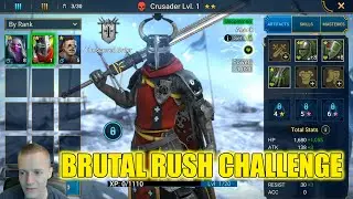 BEATING CAMPAIGN WITHOUT RARES - RAID: Shadow Legends - BRUTAL-RUSH #1