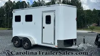 NEVER USED! 2025 Kiefer Kruiser 2 Horse Trailer - Lightweight, Aluminum, Perfect First Trailer!