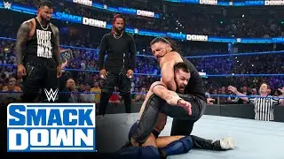 Роман Рейнс и братья Усо избивают Финна Балора: SmackDown, 6 августа 2021 г.
