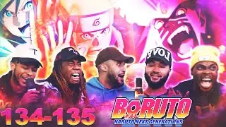 Наруто и Боруто против Урашики! Боруто Эпизоды 134 и 135 РЕАКЦИЯ!
