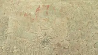 Northern Gallery , Angkor Wat documentary , Angkor Wat temple , Krishna battle the Demon Banasura