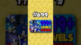 Номер 699 &mdash; Рейтинг ВСЕХ 999+ уровней Sonic от худшего к лучшему.