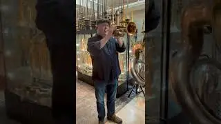 Kenny Rampton play testing his new signature mouthpiece by Greg Black at J. Landress Brass! #shorts