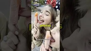 His tongue got stuck to the ice cream