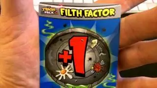 Trash Pack Trading Cards Collection 1 Unboxing by Reagans Toy Review