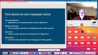 Spring 2021 Advanced Webinar #2 Digitizing Your Language: Fonts, Unicode, and More