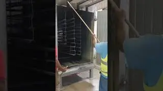 Powder Coating line for Aluminium Profiles