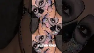 CRYSTAL skull makeup
