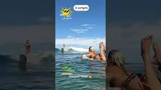 Awesome Girls Surfing - Olivia Surfing Cool Waves #surf #adventure #sports #surf #fun #summer #beach
