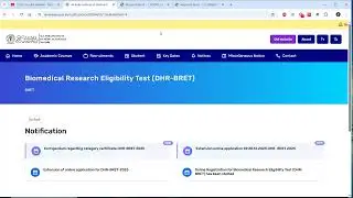 DHR BRET ICMR JRF 2025  Registration Date Extended📢