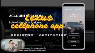 How to pair your phone with latest Lexus remote start Application