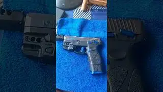 Taurus g2c with threaded barrel new compensator 🍾#shorts #gun #taurus
