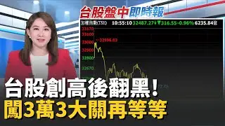 好買點來了?! 台股創高後翻黑 3萬3再等等 傳中國開放輝達H200 童子賢:成為大國手段｜台灣要聞20260129｜三立iNEWS
