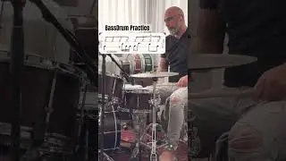 Bass Drum Advanced Practice #drums #drumlessons #drumeo #drummer #drumrecording #drumless