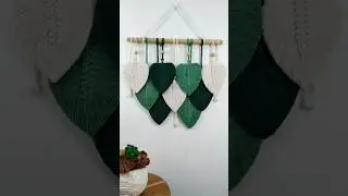 Macrame Leaf Wall Hanging | Home Decor Ideas