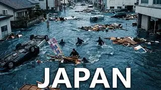 Part 2JAPAN MEGA TSUNAMI (AI FICTIONAL) | Giant Waves Bigger Than Buildings Destroy the City