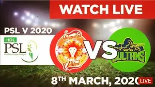 Multan Sultans vs islamabad🔴 United Highlights - Match 22 8 MarHBL PSL 2020 Live