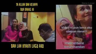 Siti Nordiana & Alif Satar luar tv be like😂